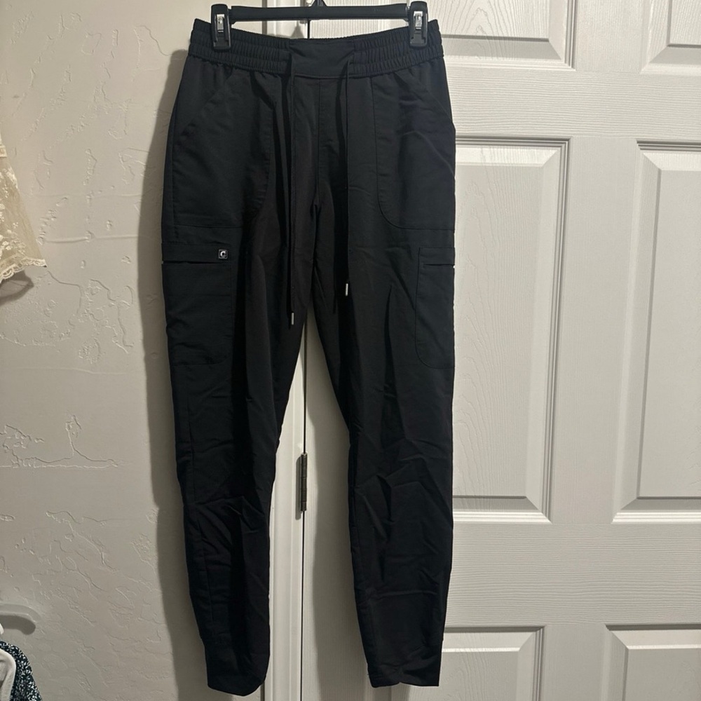 Women’s Black Jogger Scrub Pants